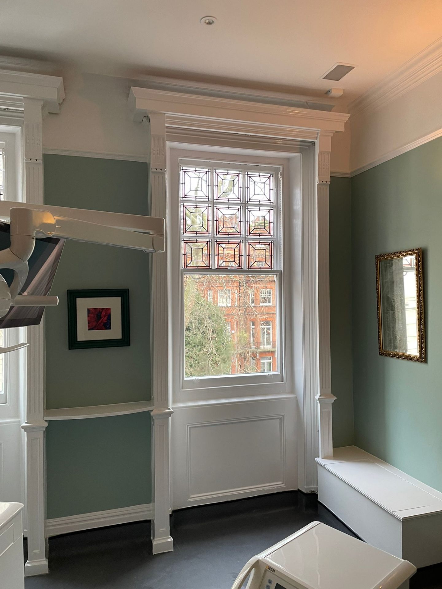 Dental practice with professional commercial interior painting